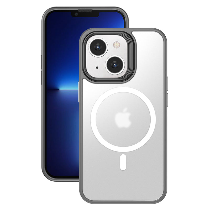 For iPhone 13 mini Magnetic Case Translucent Matte PC TPU Phone Cover Compatible with MagSafe For iPhone 13 mini Magnetic Case Translucent Matte PC TPU Phone Cover Compatible with MagSafe
